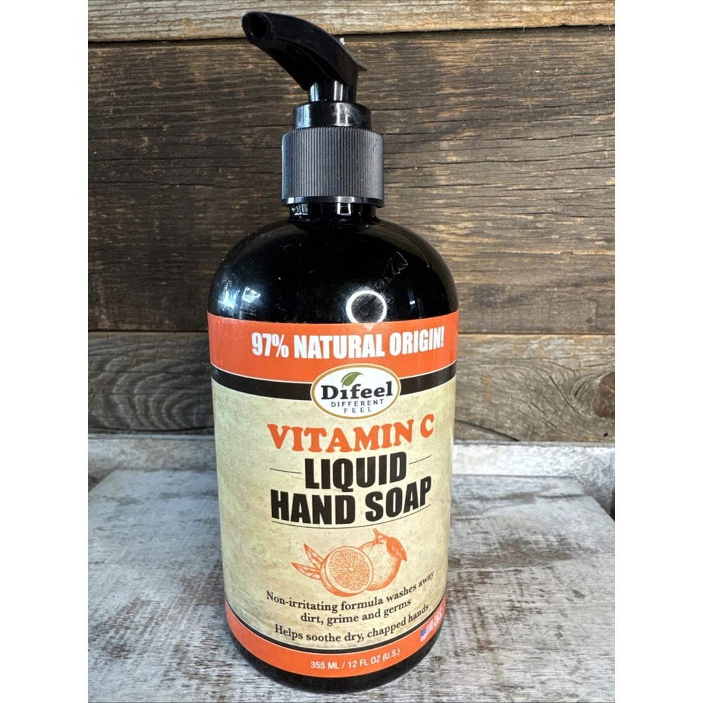 Difeel Vitamin C Liquid Hand Soap 12oz | MSRP = $35